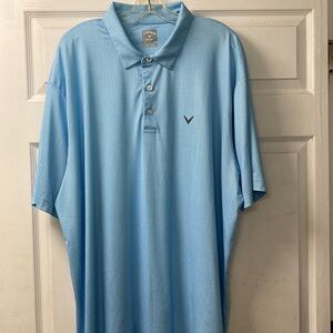 Men’s CALLAWAY Pullover Opti-Dri Golf Shirt.